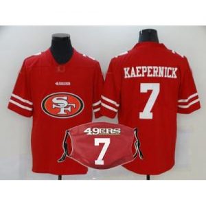 Stitched American San Francisco 49ers #7 Colin Kae...
