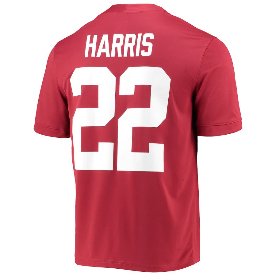 A.Crimson Tide #22 Najee Harris 2021 Draft Class Game Jersey Stitched American College Jerseys