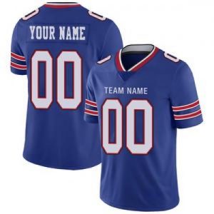 Custom Buffalo Bills Stitched American Football Je...