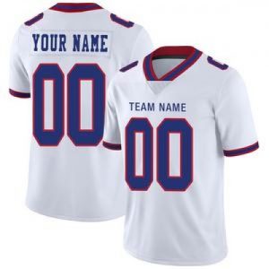 Custom Buffalo Bills Stitched American Football Je...