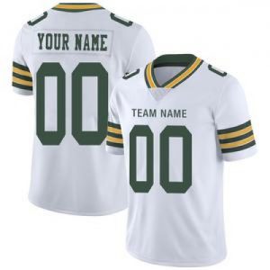 Custom Green Bay Packers Stitched American Footbal...