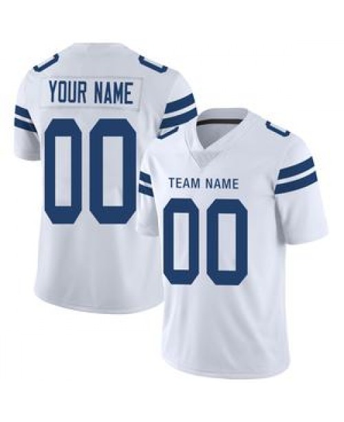 Custom Indianapolis Colts Stitched American Footba...