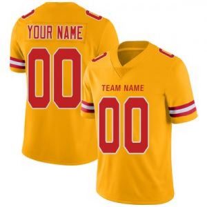 Custom Kansas City Chiefs Stitched American Footba...