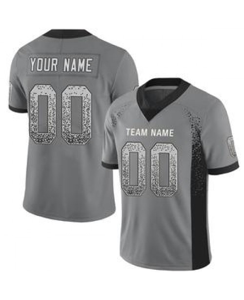 Custom Las Vegas Raiders Stitched American Footbal...