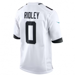 J.Jaguars #0 Calvin Ridley Game Jersey - White Stitched American Football Jerseys
