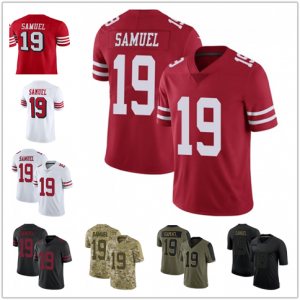SF.49ers #19 Deebo Samuel Limited Stitched Jerseys Football Jerseys