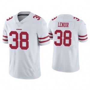 SF.49ers #38 Deommodore Lenoir White Vapor Untouchable Limited Stitched American Football Jerseys