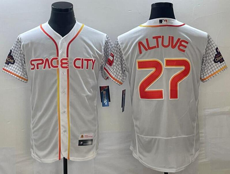 astros white space city custom jersey