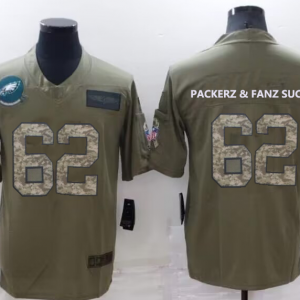 custom #62 camo jersey